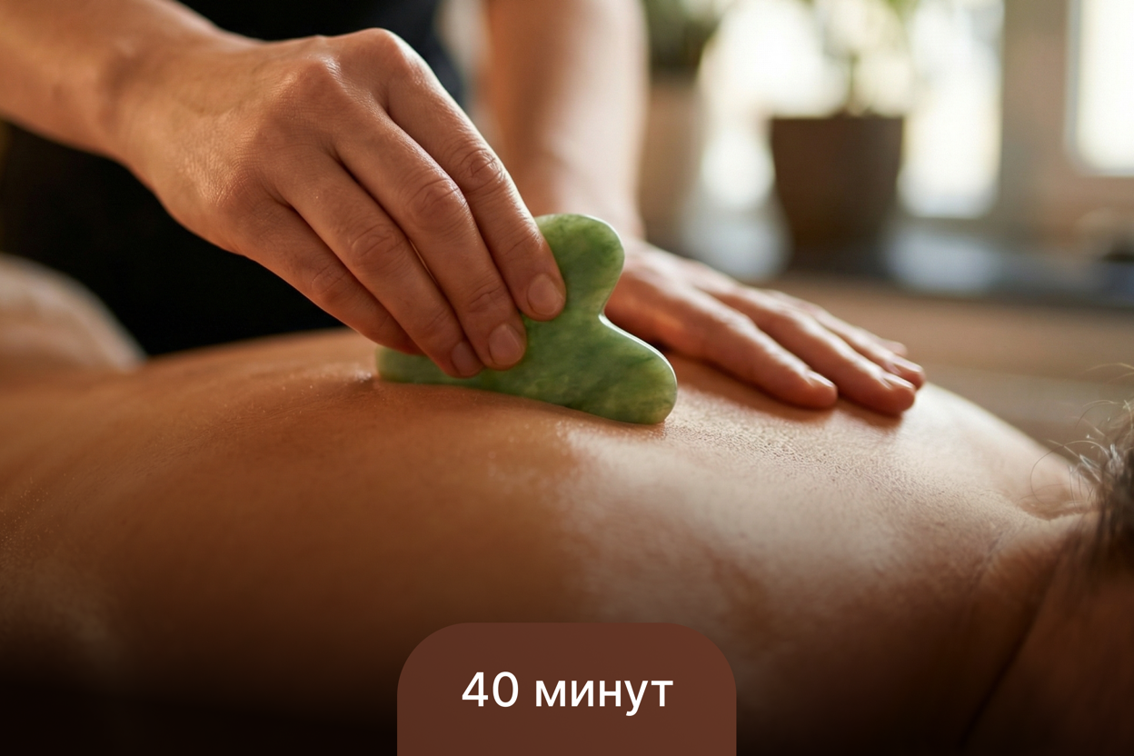 Гуаша Тело 40 минут