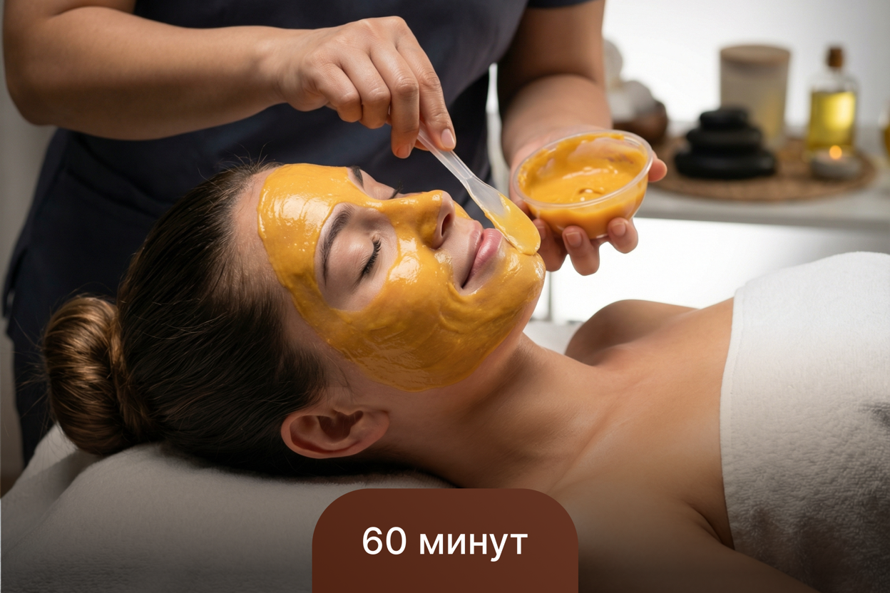 Омолаживающий спа-ритуал для лица "Манго", 60 минут