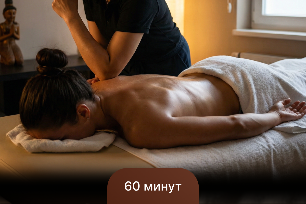 Спортивный массаж, 60 минут