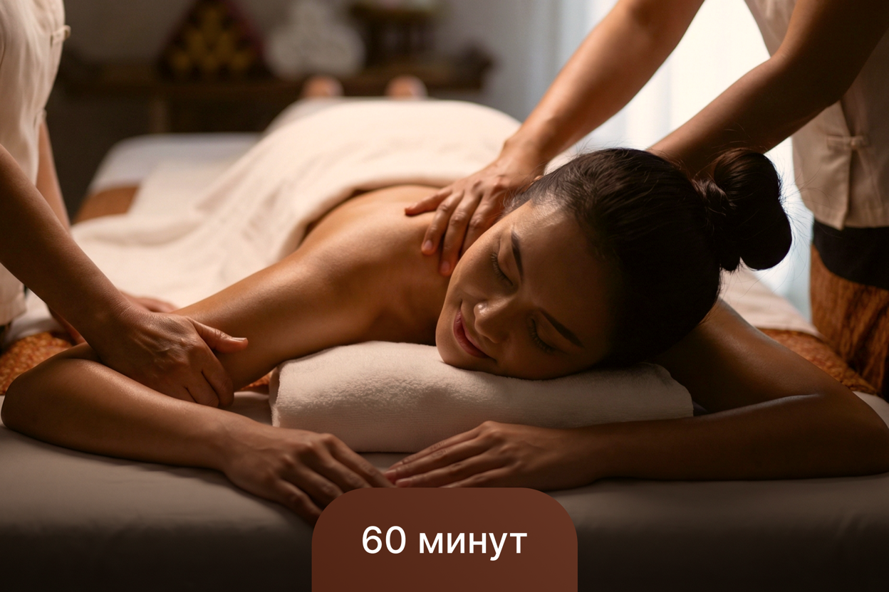 Тайское блаженство (в 4 руки), 60 минут