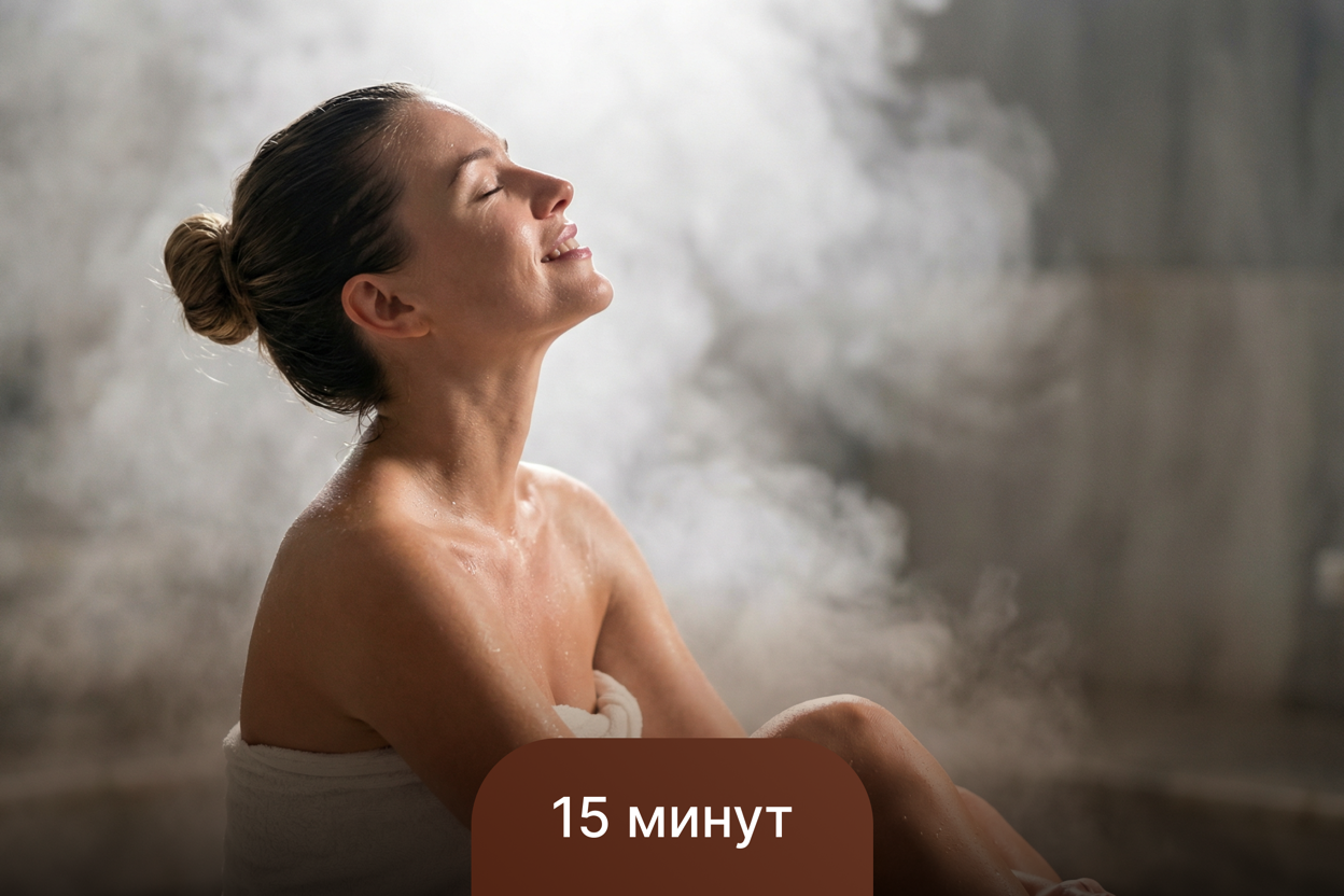 Хамам 15 минут